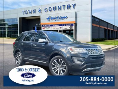Certified 2017 Ford Explorer Platinum