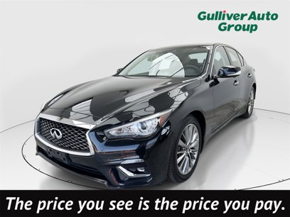 Used 2022 INFINITI Q50 Luxe w/ Cargo Package