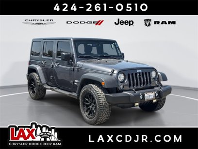 Used 2017 Jeep Wrangler Unlimited Sport w/ Quick Order Package 24S