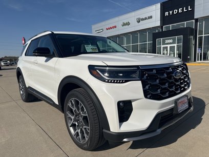 New 2025 Ford Explorer Platinum