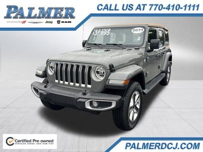 Certified 2021 Jeep Wrangler Unlimited Sahara