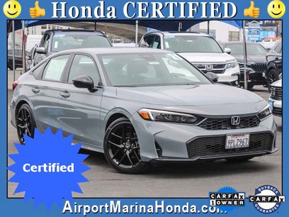 Certified 2025 Honda Civic Sport