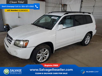 Used 2007 Toyota Highlander 4WD Hybrid