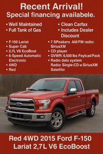 Used 2015 Ford F150 XLT