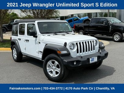 Certified 2021 Jeep Wrangler Unlimited Sport