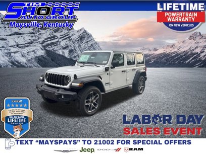 New 2025 Jeep Wrangler Unlimited Sport S 4xe w/ LED Headlamp & Fog Lamp Group