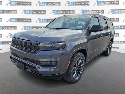 New 2025 Jeep Grand Wagoneer L Series II Obsidian w/ Quick Order Packagew 28T