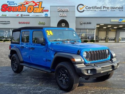 Certified 2024 Jeep Wrangler Sport