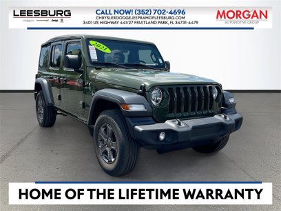 Certified 2021 Jeep Wrangler Unlimited Sport
