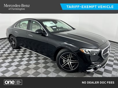 New 2025 Mercedes-Benz E 350 4MATIC Sedan
