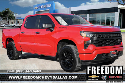 Certified 2024 Chevrolet Silverado 1500 Custom w/ LPO, Dark Essentials Package