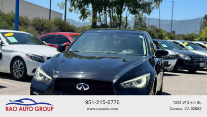 Used 2016 INFINITI Q50 Red Sport 400