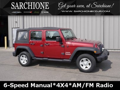 Used 2012 Jeep Wrangler Unlimited Sport