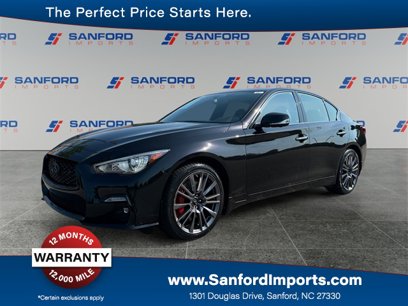 Used 2023 INFINITI Q50 Red Sport 400 w/ Black Opal Edition