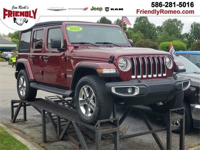 Used 2022 Jeep Wrangler Unlimited Sahara w/ Cold Weather Group