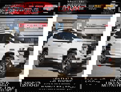 New 2025 GMC Acadia AT4 w/ LPO, Floor Liner Package