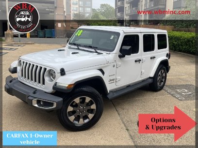 Used 2018 Jeep Wrangler Unlimited Sahara w/ LED Lighting Group