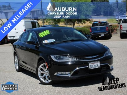 Used 2015 Chrysler 200 C w/ Navigation & Sound Group I