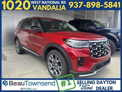 New 2025 Ford Explorer Platinum