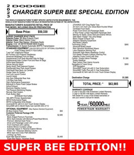 Used 2023 Dodge Charger Scat Pack w/ Plus Group