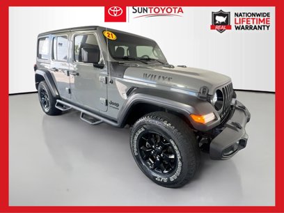 Used 2021 Jeep Wrangler Unlimited Sport