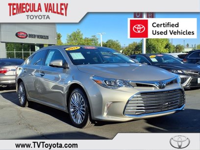 Certified 2017 Toyota Avalon XLE