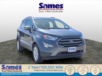 Used 2020 Ford EcoSport SE