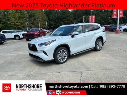 New 2025 Toyota Highlander Platinum