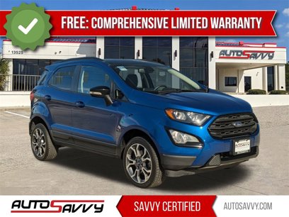 Used 2020 Ford EcoSport SES w/ SES Black Appearance Package
