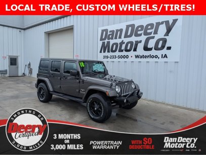 Used 2018 Jeep Wrangler Unlimited Sahara