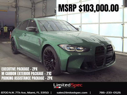 Used 2024 BMW M3 Competition w/ M Carbon Exterior Package