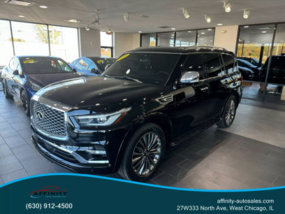 Used 2021 INFINITI QX80 Sensory w/ All-Season Package