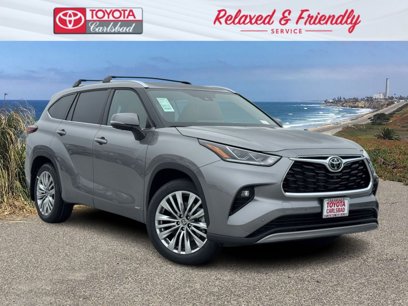 New 2025 Toyota Highlander Platinum
