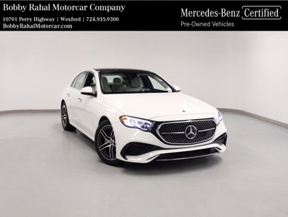 Certified 2024 Mercedes-Benz E 350 4MATIC Sedan