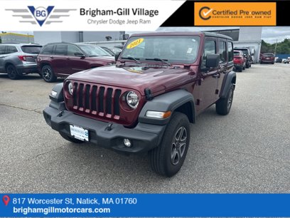 Certified 2021 Jeep Wrangler Unlimited Sport