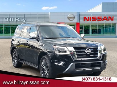 Certified 2024 Nissan Armada Platinum w/ Captain's Chairs Package