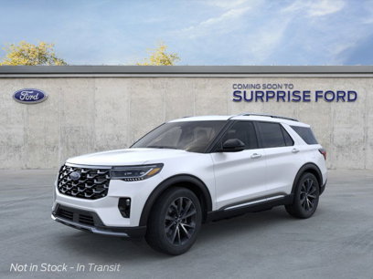 New 2025 Ford Explorer Platinum