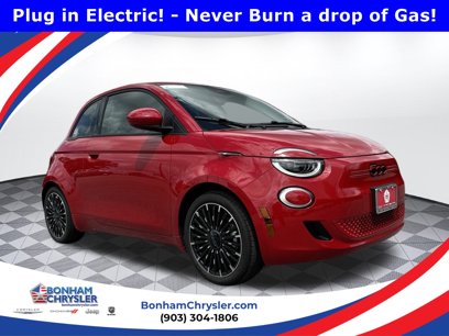 New 2024 FIAT 500 e (RED)