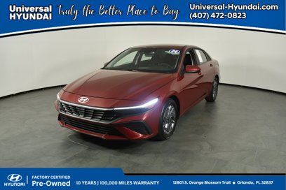 Certified 2024 Hyundai Elantra Blue