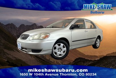 Used 2003 Toyota Corolla CE