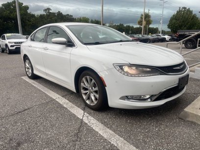 Used 2015 Chrysler 200 C w/ Navigation & Sound Group I