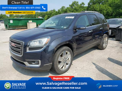 Used 2017 GMC Acadia Limited SLT
