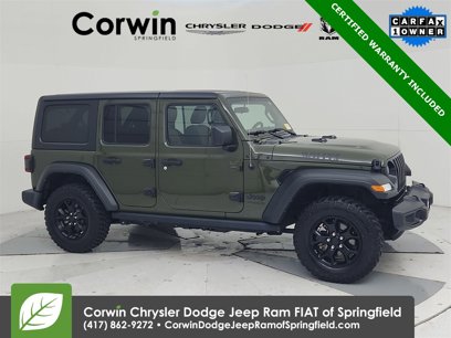 Certified 2021 Jeep Wrangler Unlimited Sport