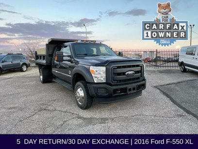 Used 2016 Ford F550 4x4 Crew Cab Super Duty w/ Power Equipment Group