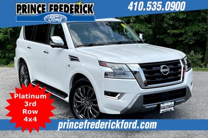 Used 2022 Nissan Armada Platinum w/ Captain's Chairs Package
