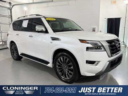 Used 2022 Nissan Armada Platinum w/ Captain's Chairs Package