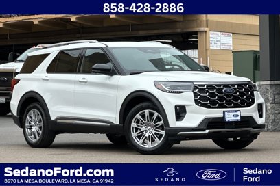 New 2025 Ford Explorer Platinum