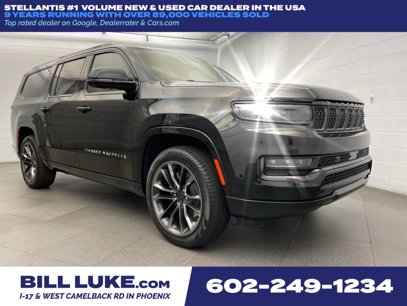 New 2025 Jeep Grand Wagoneer L Series II Obsidian w/ Quick Order Packagew 28T