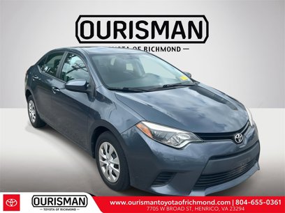 Certified 2016 Toyota Corolla L