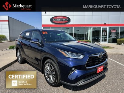Certified 2021 Toyota Highlander Platinum